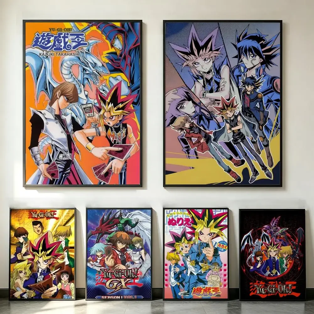 game Yu-Gi-Oh! Master Duel Poster Poster HD Trendy SelfAdhesive Wall Art Print For Living Room Bedroom Dorm Office Home Gift