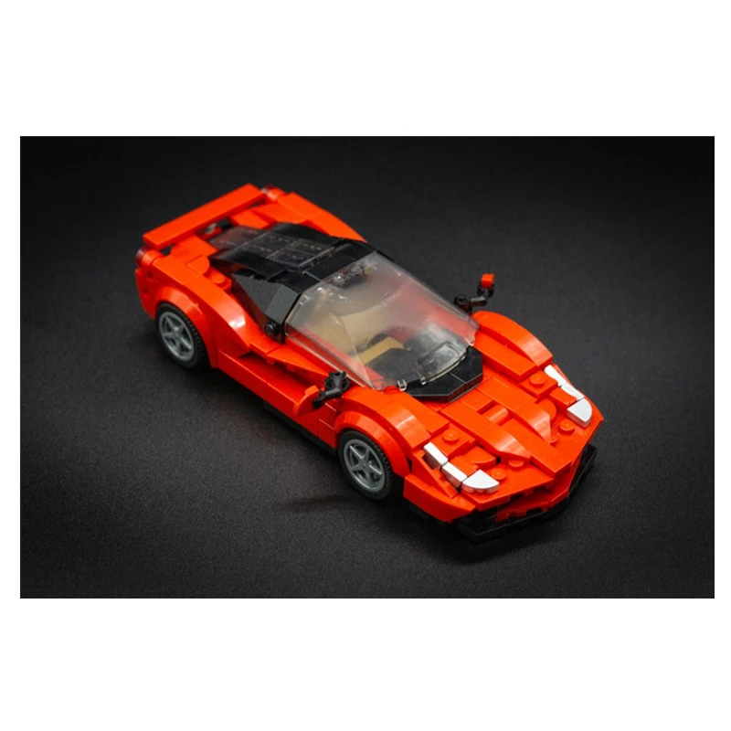 Buildings Blocks MOC 93967 High-Tech Ferraried Laferraried Supercar Model DIY Children Educational Toys for Kid Birthday Gift