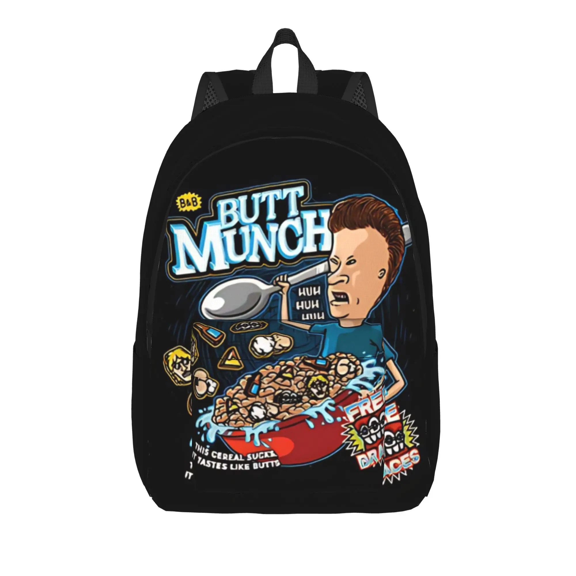 

Back to school season Vintage Animation Backpack Beavis and Butt Head Teenager Snack Storage Backpack