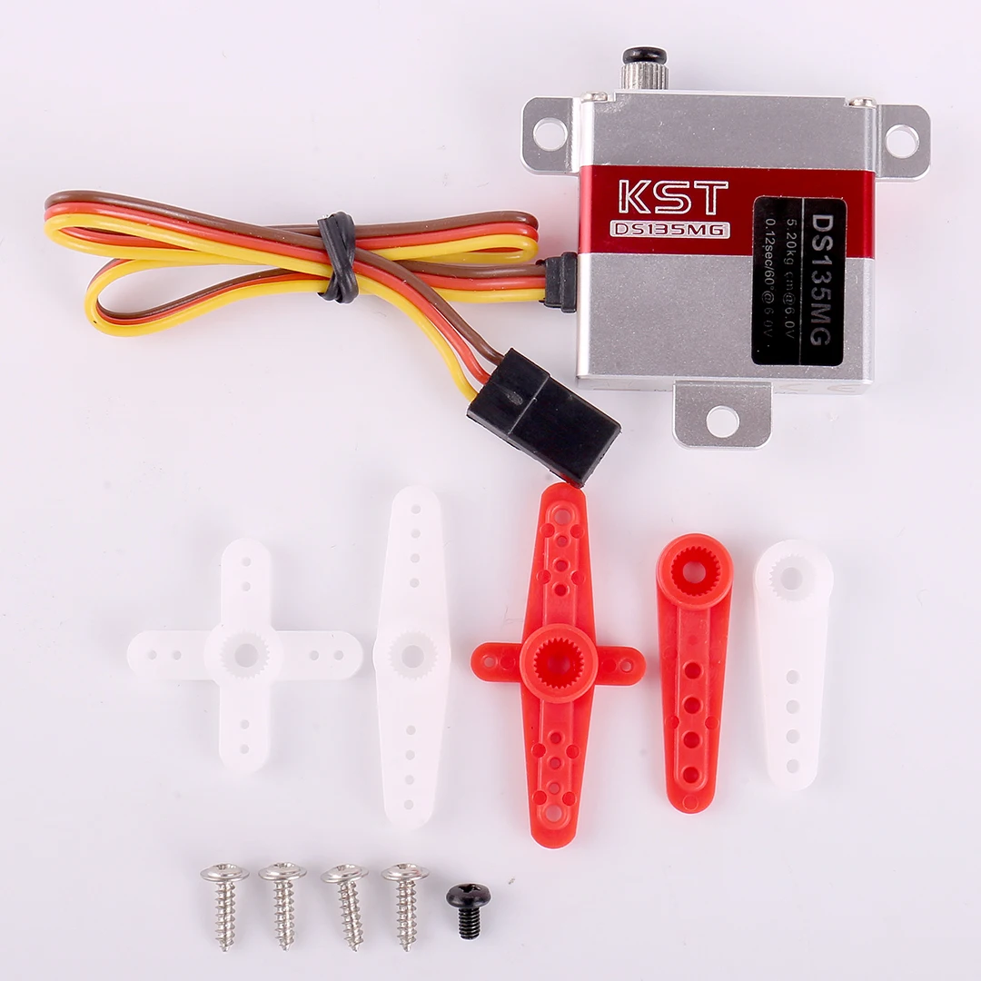 KST DS135MG Metal Gear 23g 5.2kg 0.12 sec Servo digitale CNC per modello aliante RC