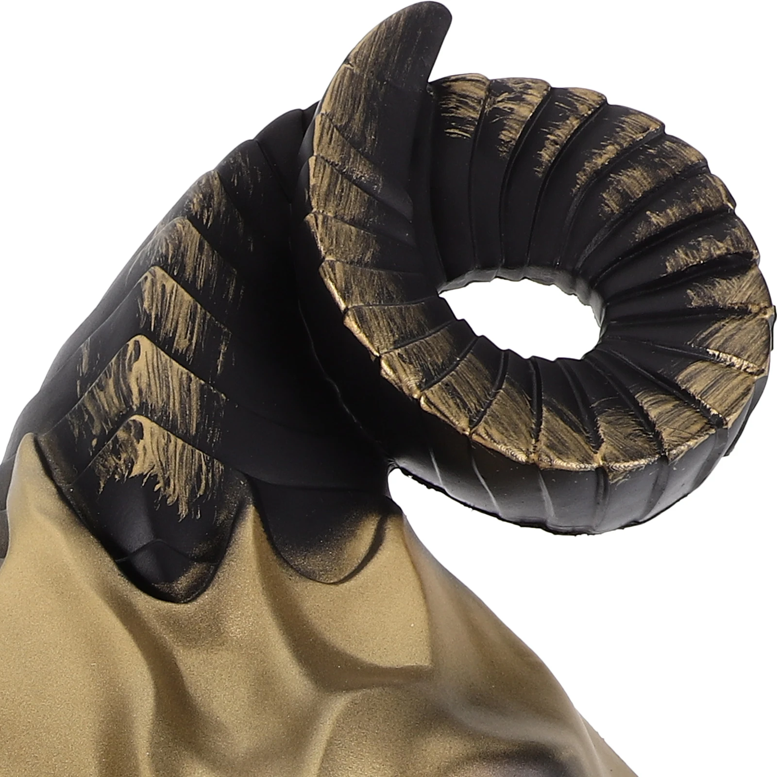 Maschera in corno Corno Nero Decorazioni per travestimento Maschera per travestimento di Halloween Maschere per costumi Puntelli per foto pelosi spaventosi Abbigliamento comodo