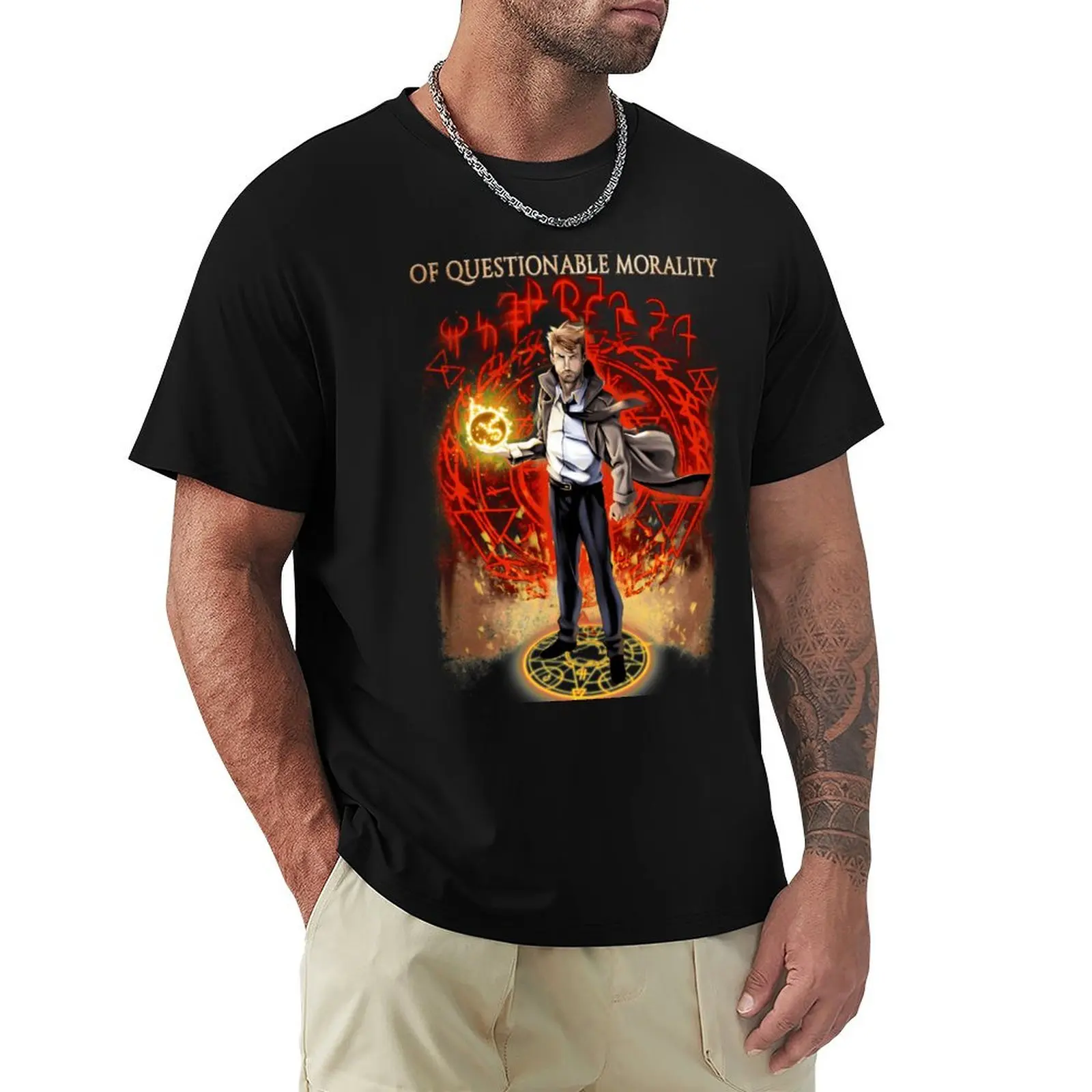 John Constantine Hellblazer T-Shirt Performance Workout Short Sleeve Tee