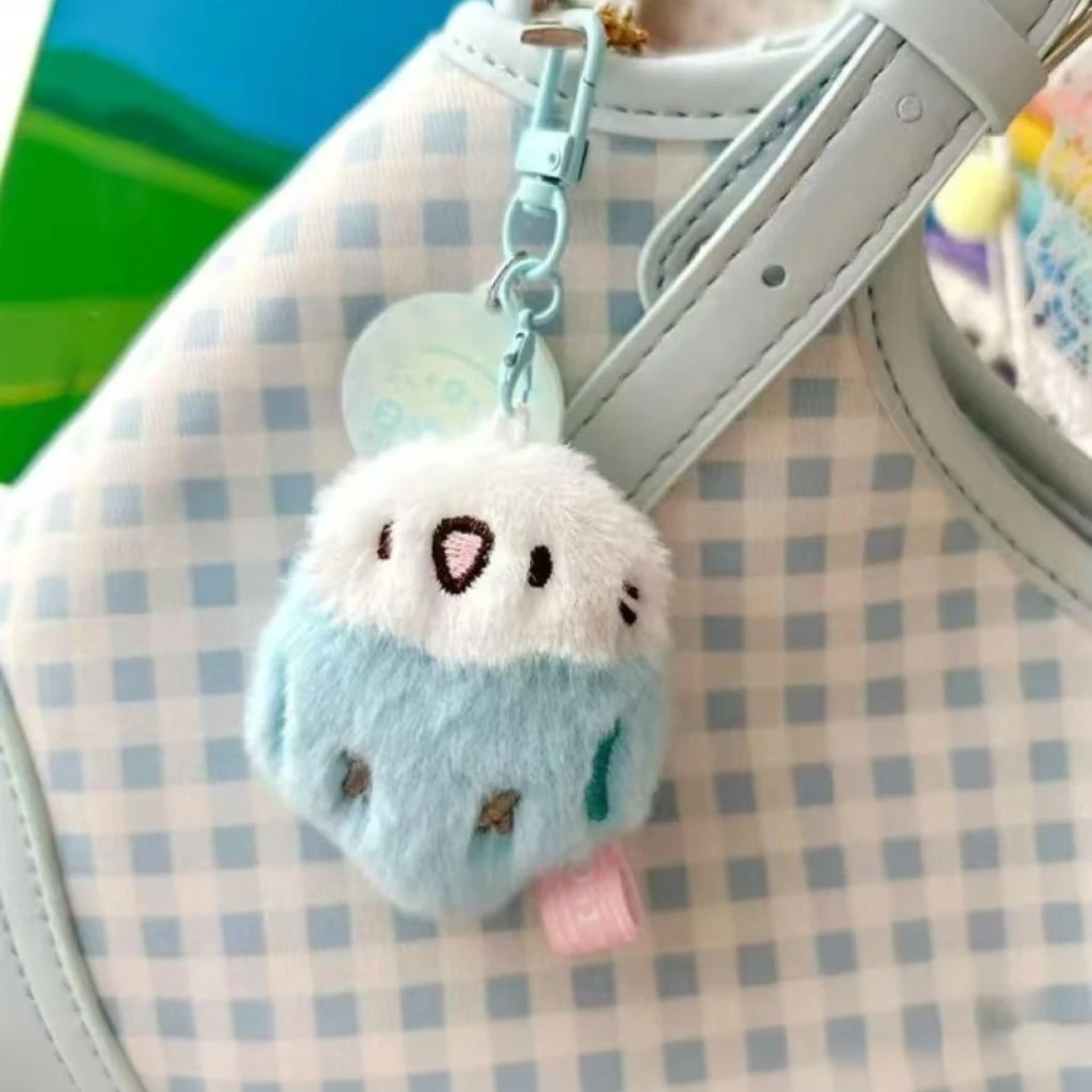 Poupée en peluche perroquet oiseau mignon, 1 pièce, jouets en peluche doux, décoration suspendue Kawaii, porte-clés pendentif pour sac à dos, cadeaux pour enfants