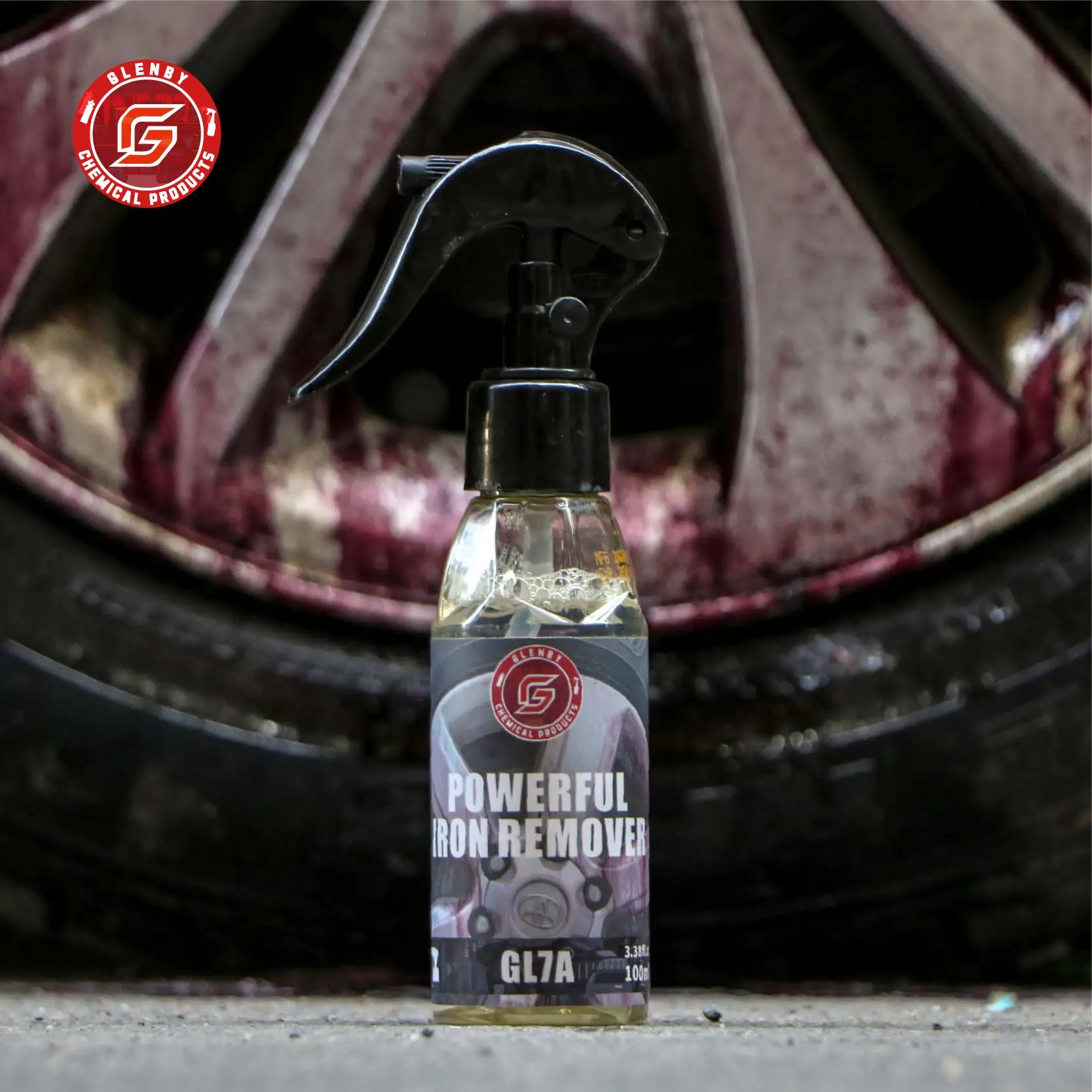 

Спрей для удаления ржавчины Iron Out Fallout для детализации автомобиля | Удаление железных частиц в автомобильной краске, мотоцикле, автофургоне и лодке