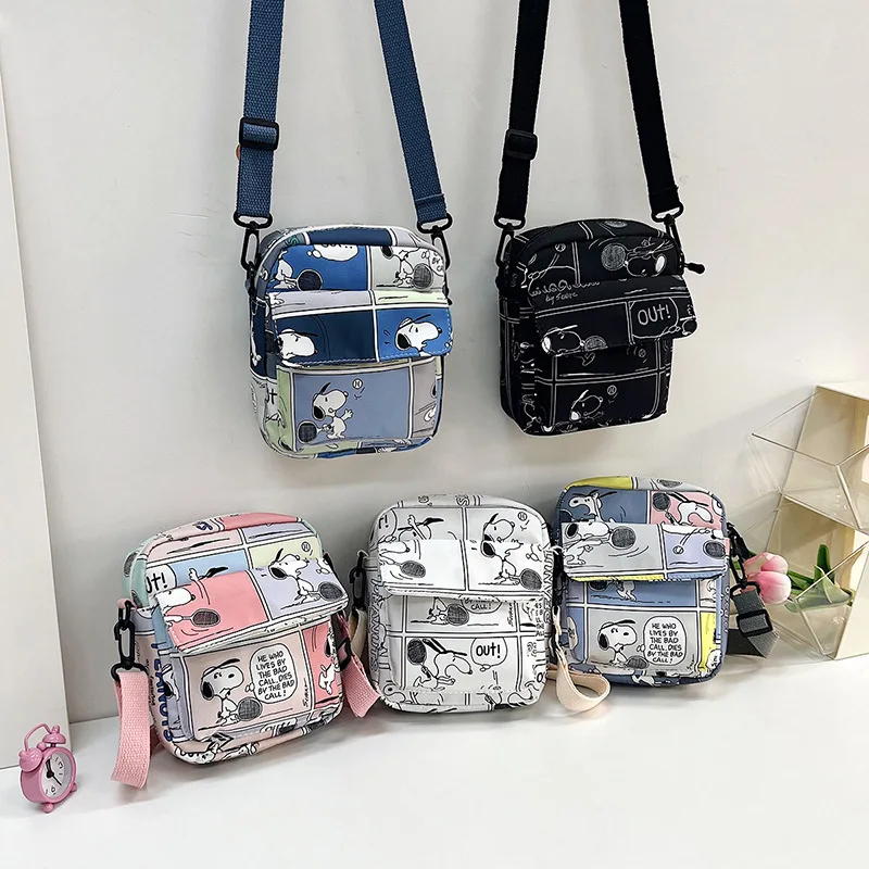 2024 The New Cartoon Corner Creature Snoop Shoulder Diagonal Handbag Purses and Handbags Crossbody Bags for Women