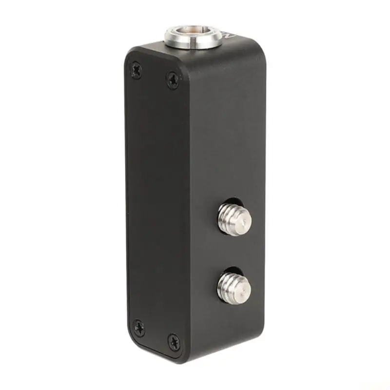 B03F 0B 2Pin Female to 3 Output Power Cable for Cameras with Aluminum Alloy with 1/4 Inch Screw Cable Distributor