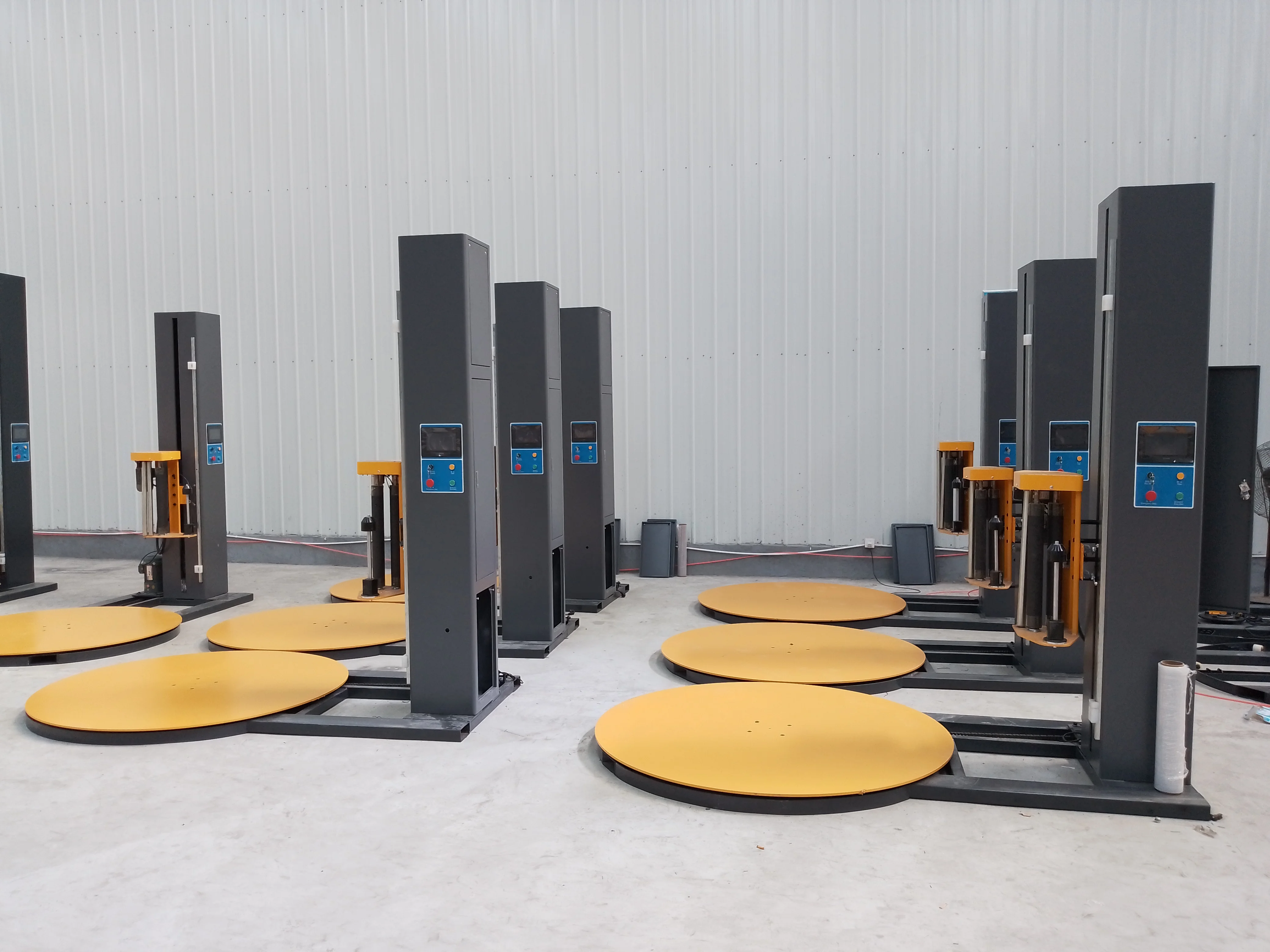 Fully Automatic Stretch Pallet Wrapping Machine for Stretch Film Wrapping Machine