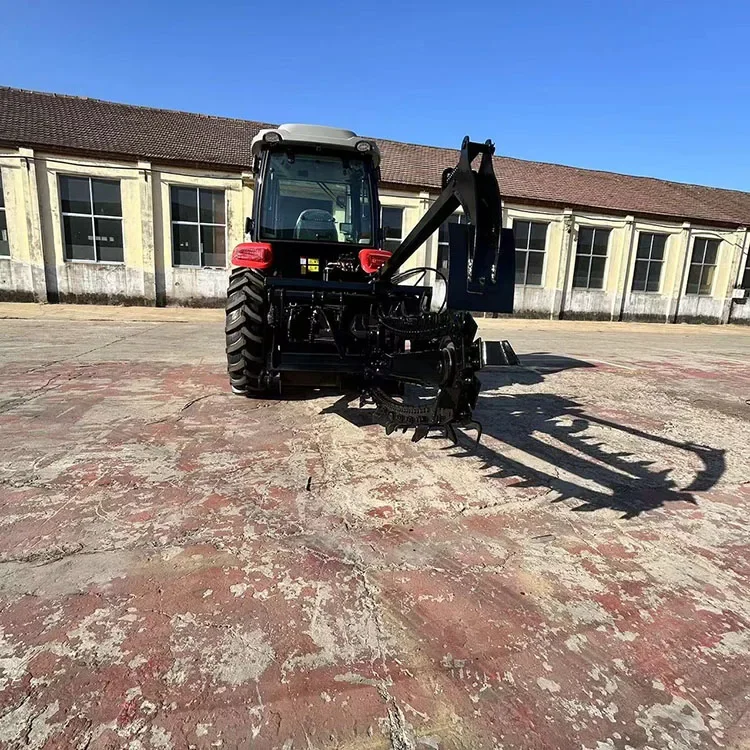 Professional agricultural trencher road trencher