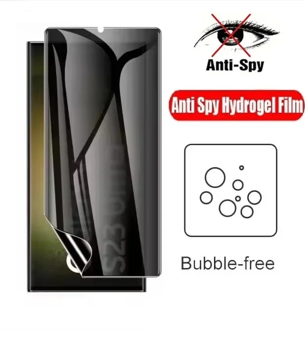 Anti-Spy Privacy Hydrogel Film Screen Protector For Xiaomi 9 7 CC9 9 Pro lite Redmi Note 12S 7S 7 Pro Y3 8 9 Prime