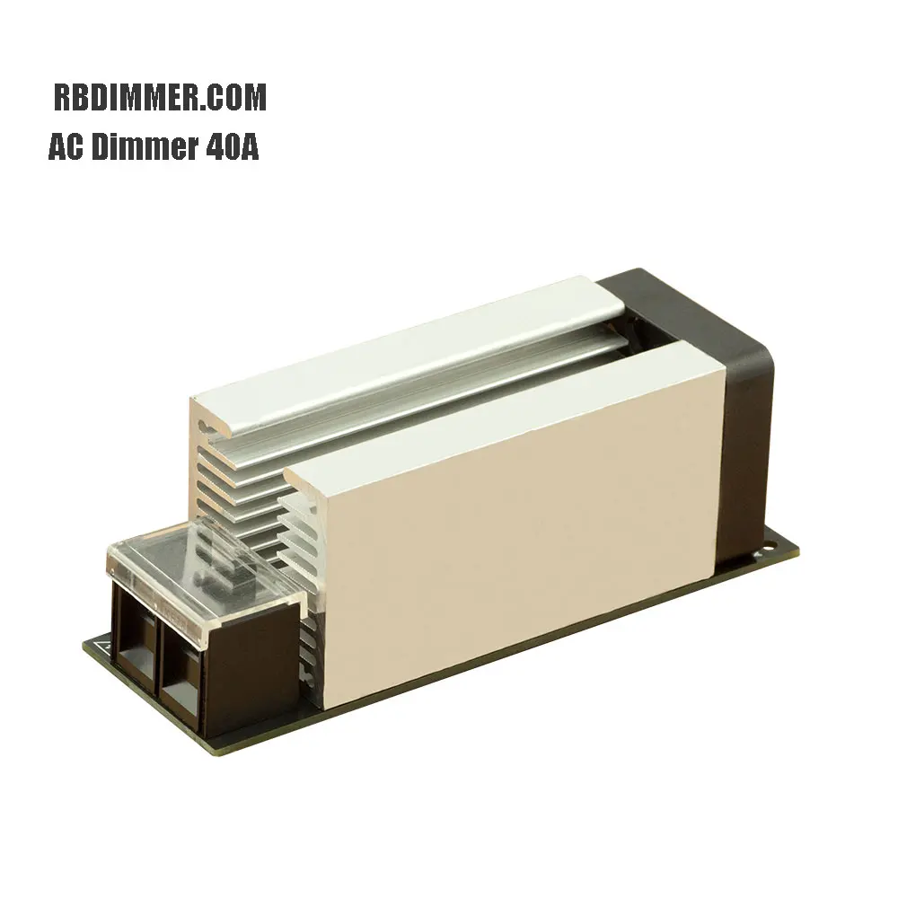 Dimmer Ac Module Voor 40a 600V Hoge Belasting, 1 Kanaal, 3.3V/5V Logica