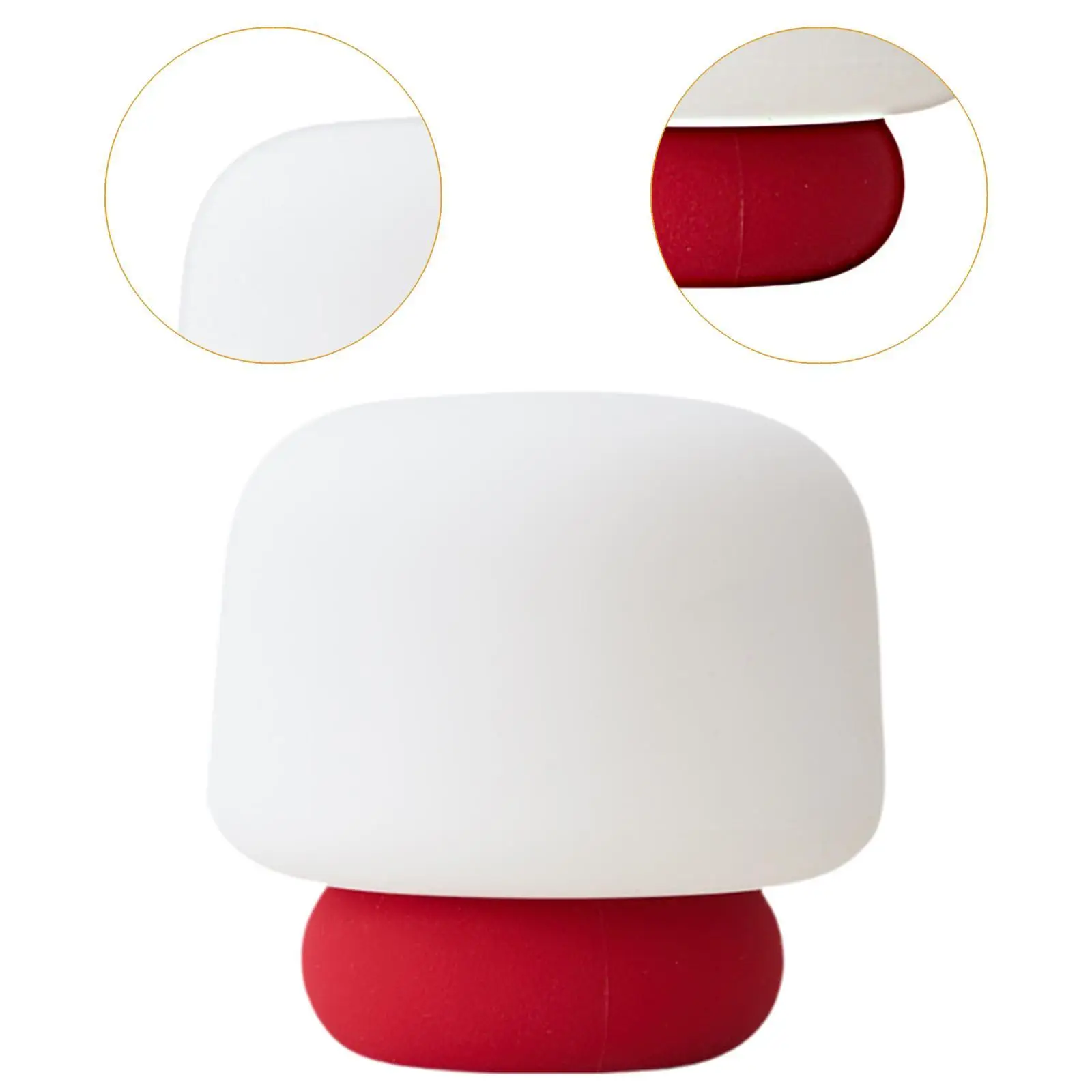 Mushroom Lamp with 13 Different Sounds USB Touch Activated Cartoon Creative