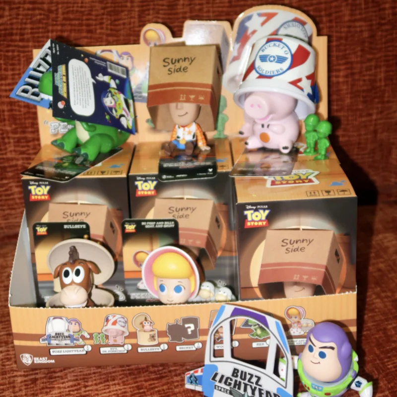 Beast Kingdom Blind Box Toy Story Peek A Boo Series Mea 089 Figurine d'art tendance à collectionner pour collectionneurs adultes Décoration d'intérieur