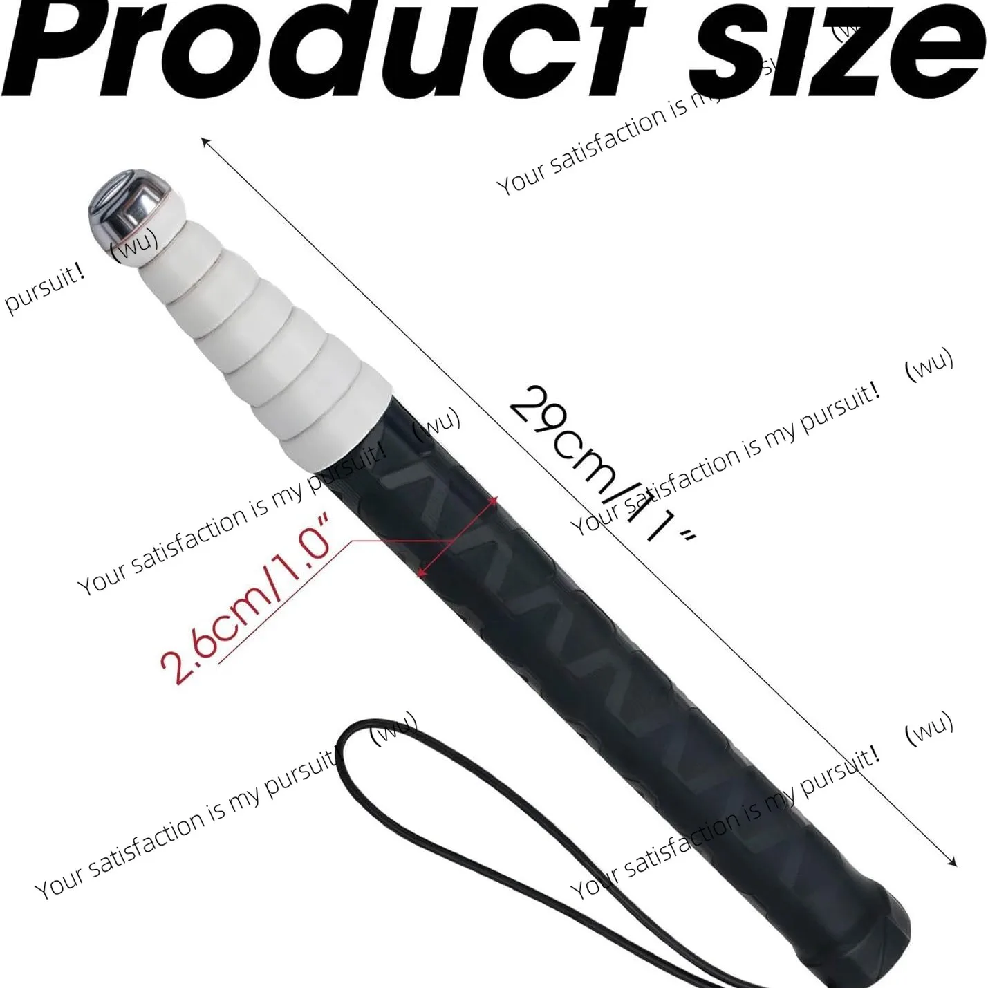 Telescopic cane Titanium alloy guide rod Portable blind light cane Visually impaired Multi-section telescopic