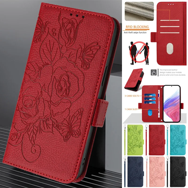 Rose Leather Case F… - image