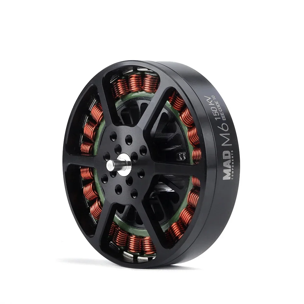 MAD M6C10 EEE 150kv 200kv 250kv 300kv heavy lift brushless motor for  the long flight time multirotor