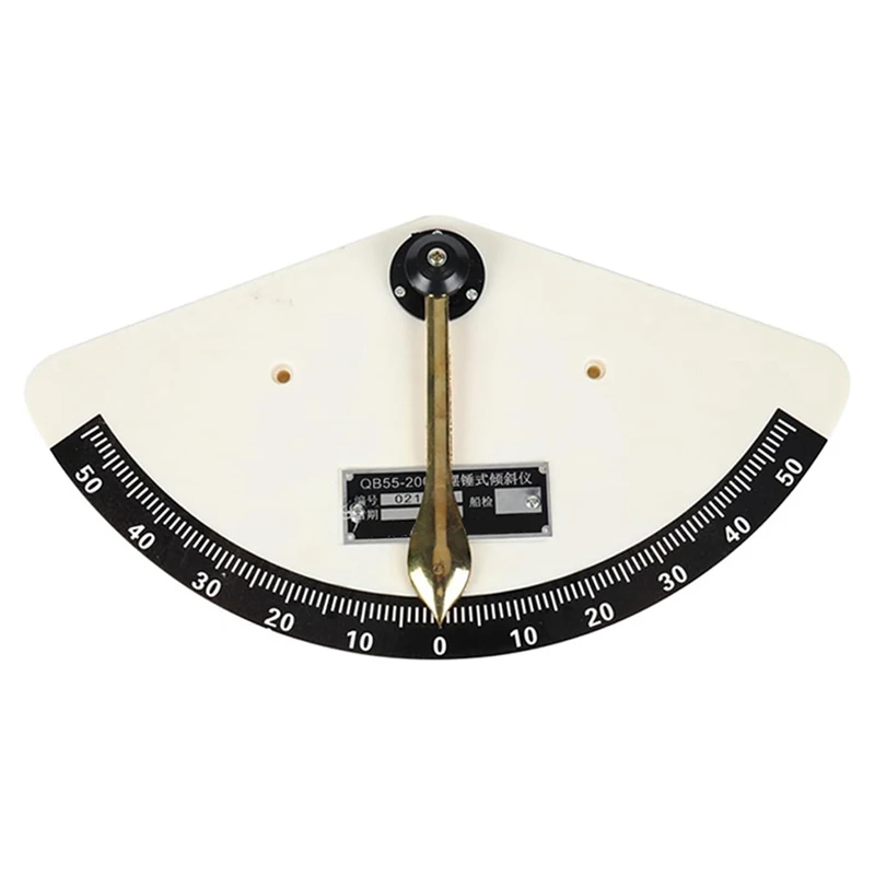

AC88-55-Degree Swing Pendulum Tilt With Accurate Scales Ship Inclinometer For Lifeboats Ship