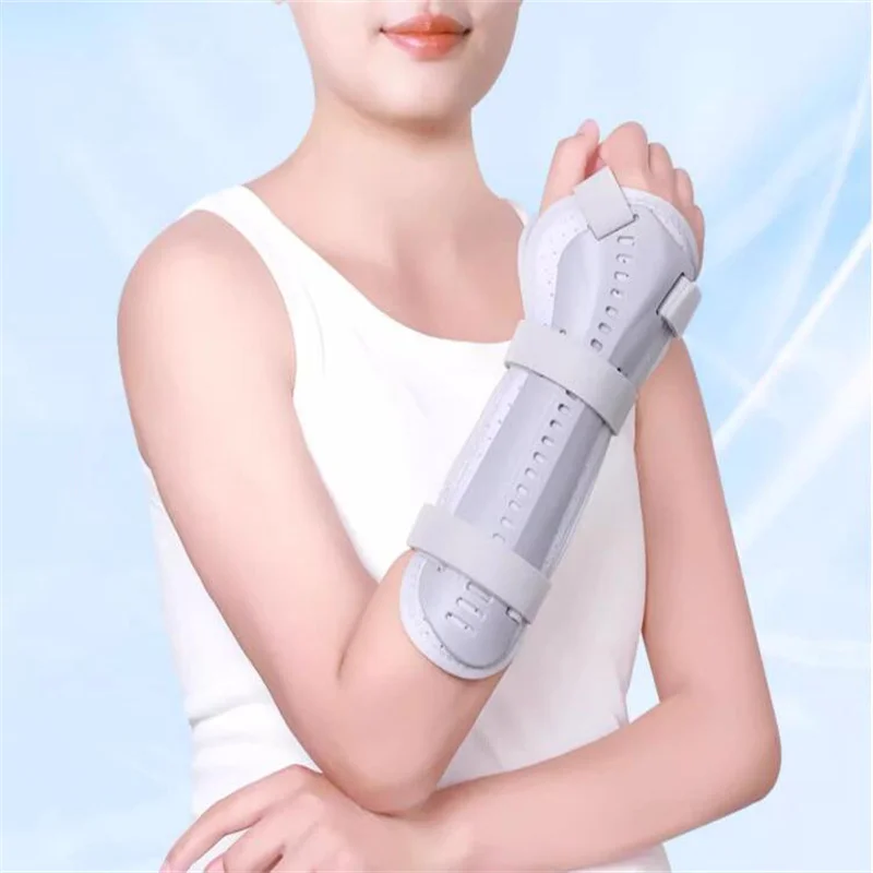 Wrist Fracture Splint Brace with Shoulder Sling Breathable Hand Support for Sprain Arthritis Tendonitis Adult Left Right Hand