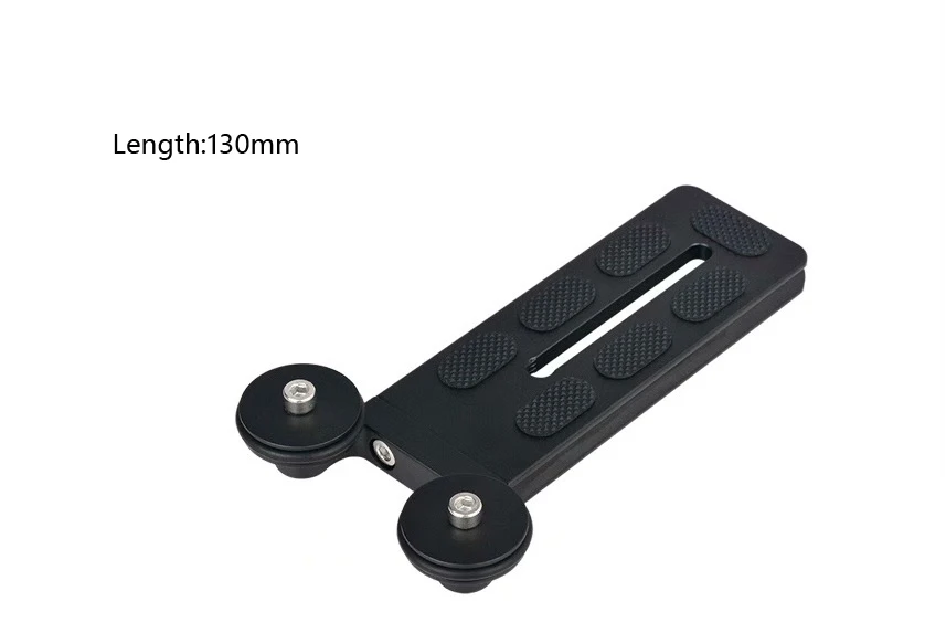 Telephoto Lens Quick Release Plate Long-Focus Support Holder for Tripod Ball Head DSLR Camera Compatible with Arca Swiss Tripod