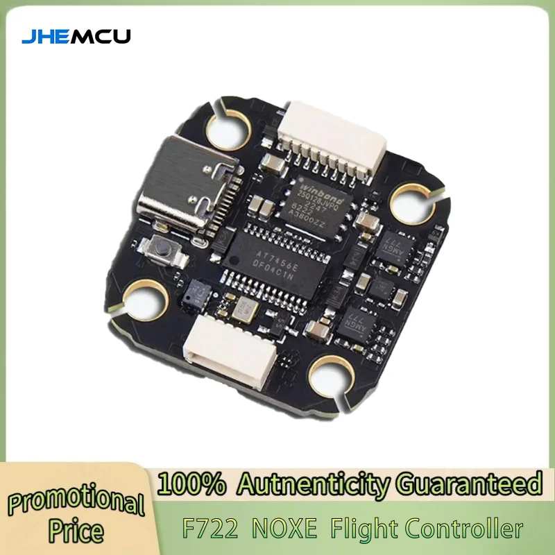 

JHEMCU F722 Noxe Fc ICM-42688-P 3-6s Stm32 TYPE-C for Elrs Tbs Crsf Sbus Ibus Dsm2 Dsmx Fpv Drone 20x20mm