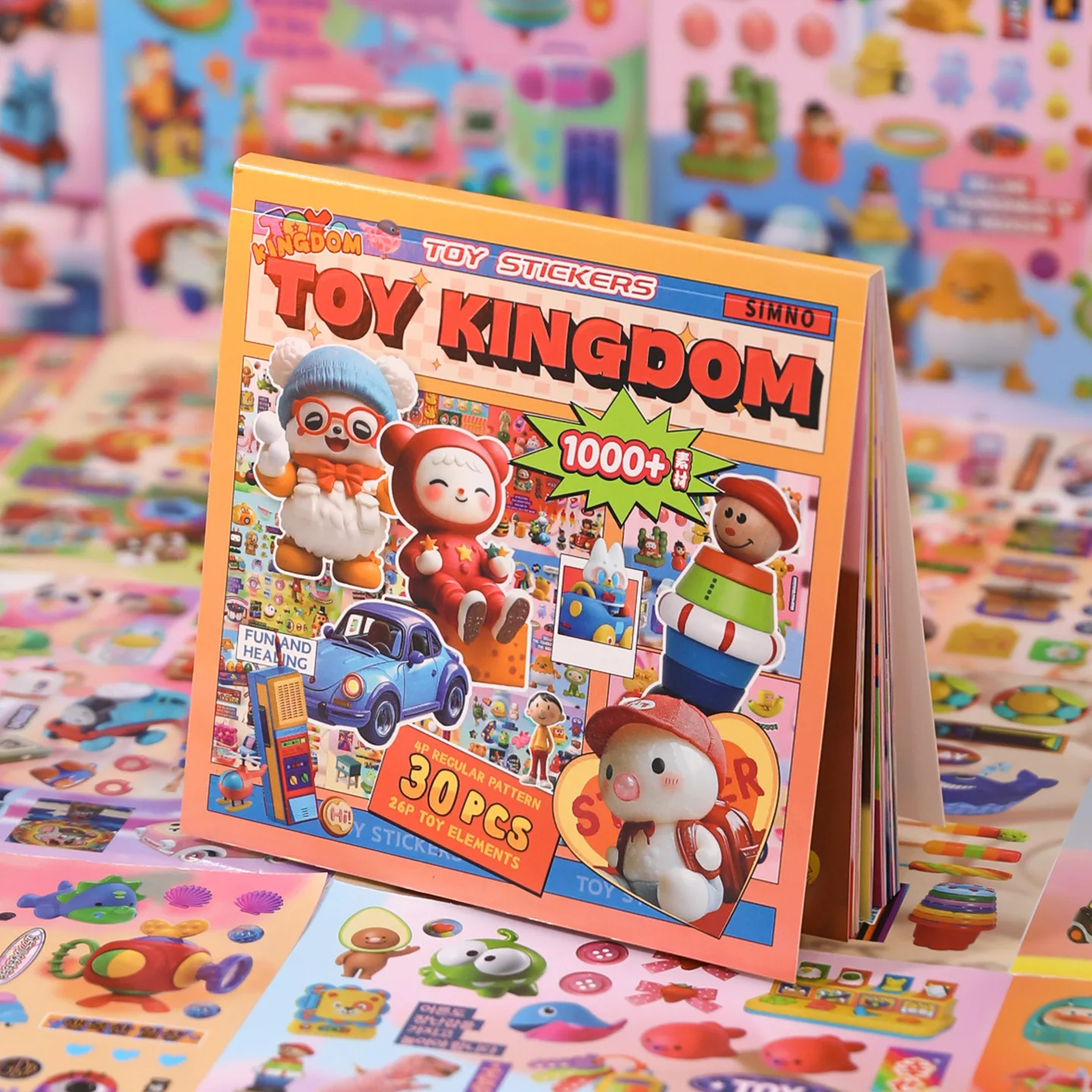 30 sheets/Piece Cute Decorative Sticker Book Journal Phone Sticker Kids Gift School Stationery