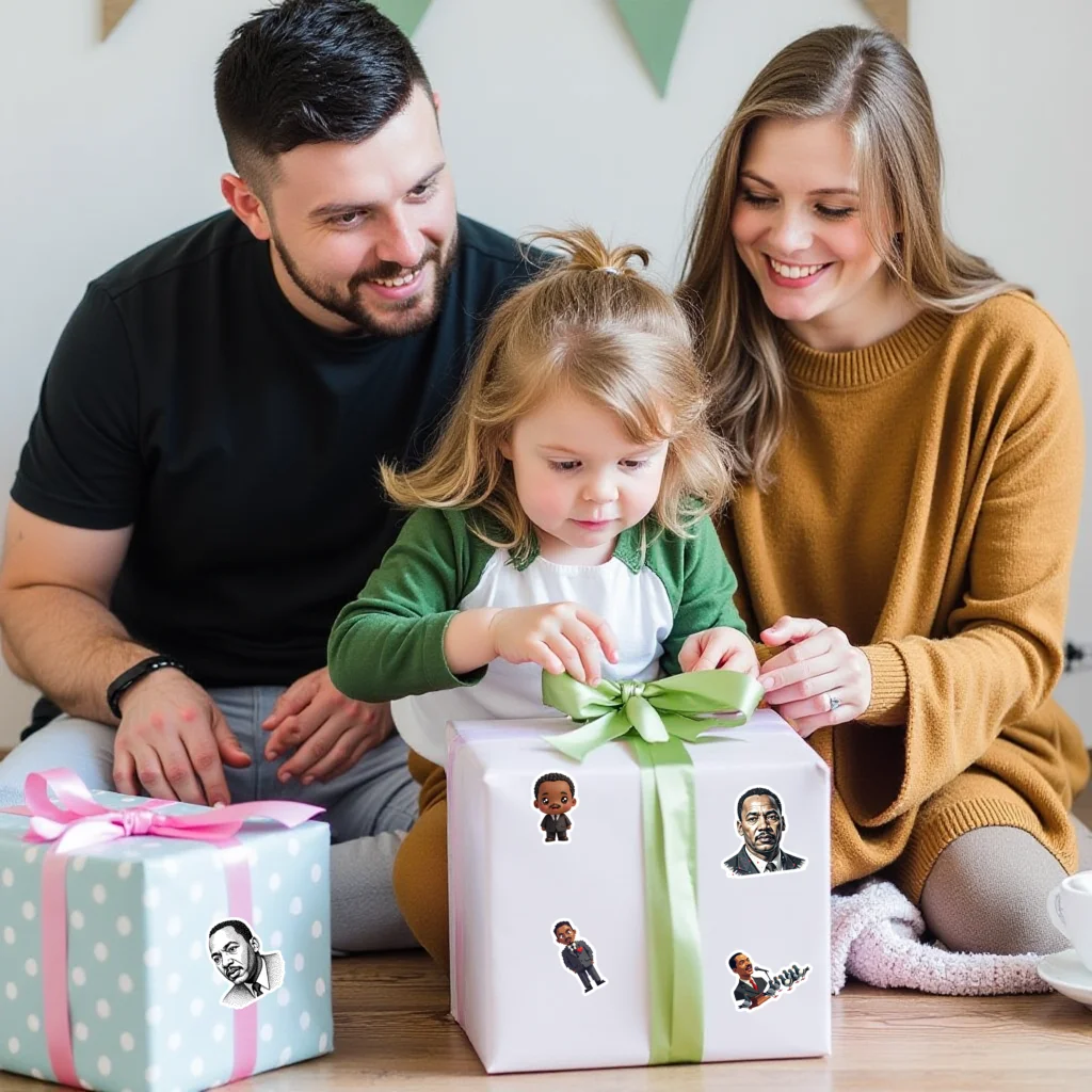 35pcs-100pcs Decals  Vintage  Inspirational Figure Sticker Historical Leader Sticker Retro Portrait Sticker for Phone Case