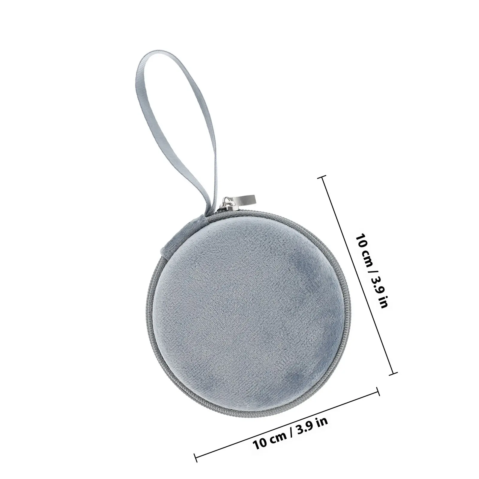 Essential Oil Holder Round Case Travel Organizer Bag for Essential Oils Nail Polish Bottles Home Daily Use Mesh Pocket Design