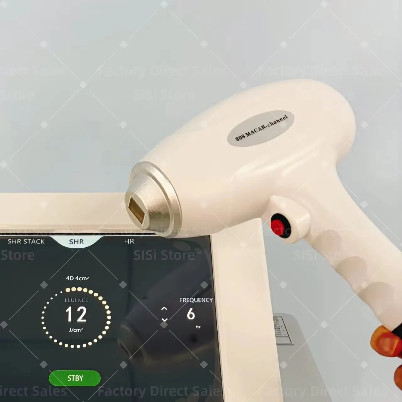

Mini Professional Diode Hair Removal Machine Ice Titanium Painless Diode Depilate 3 Wavelength Permanent Depilator