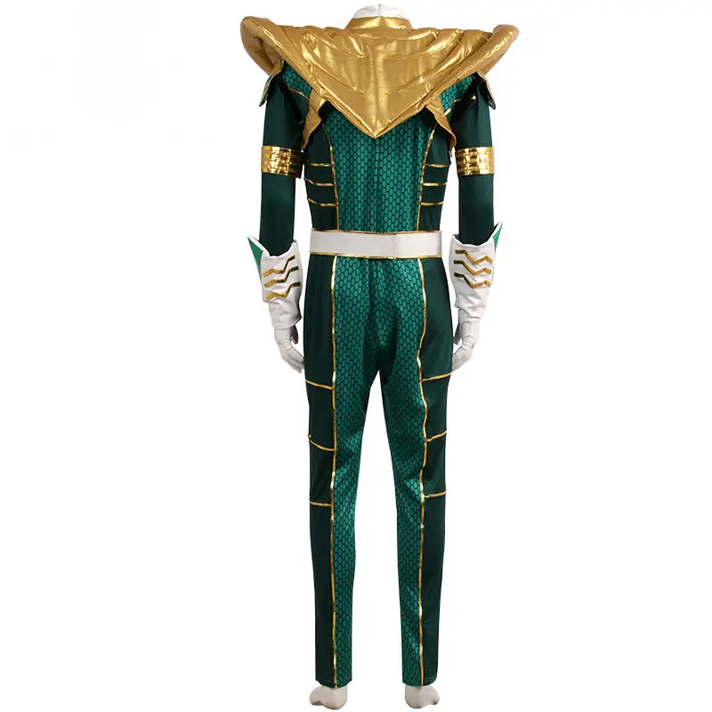 Burai Dragon Ranger Cosplay Costume Green Suits Battle for the Grid Cosplay Kyoryu LORD DRAKKON view 2