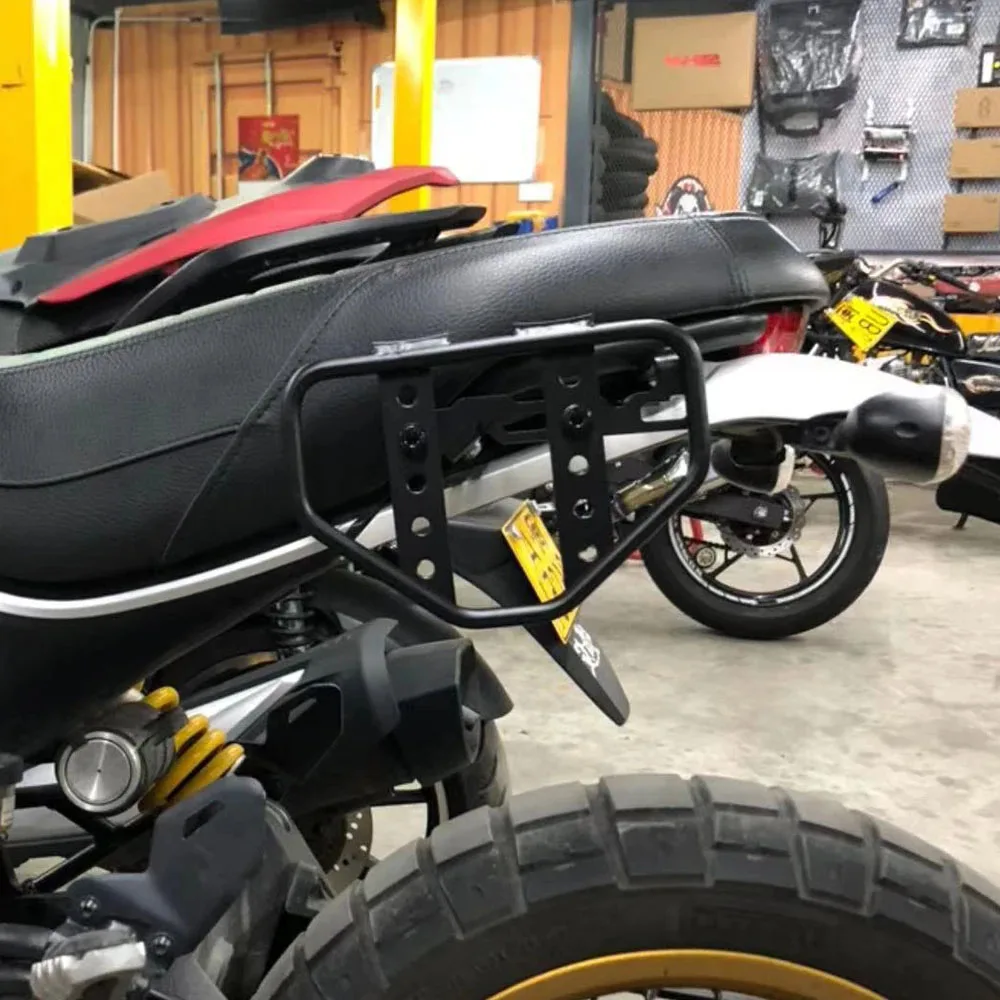 

Ducati 800 Scrambler Frame Side Pockets luggage rack Side rack side bag rack For Ducati Scrambler 800 Scrambler800