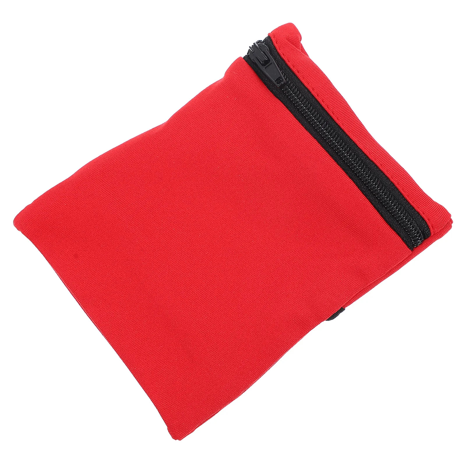 

Wrist Pouch Lightweight Stretch Fabric Secure Zippered Pocket for Cash Cards Id Running Walking Hiking Camping Music