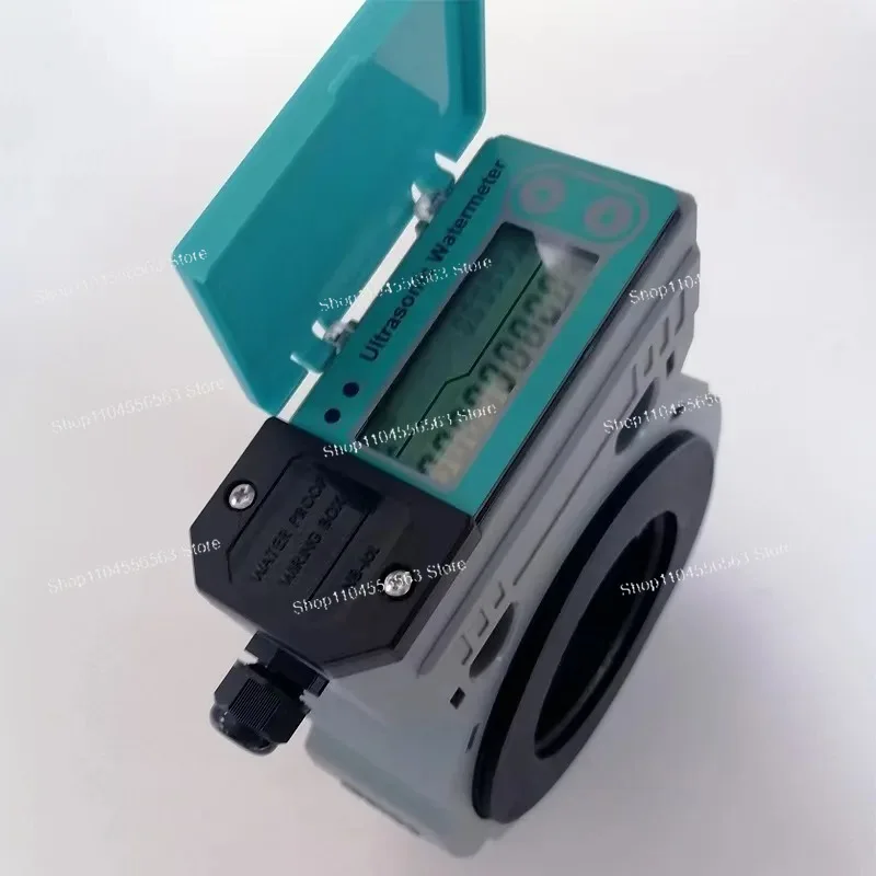 Large Diameter Clamp-On Smart Ultrasonic Water Meter ASW-1-K Agricultural Irrigation RS485 Low Power Digital Flowmeter