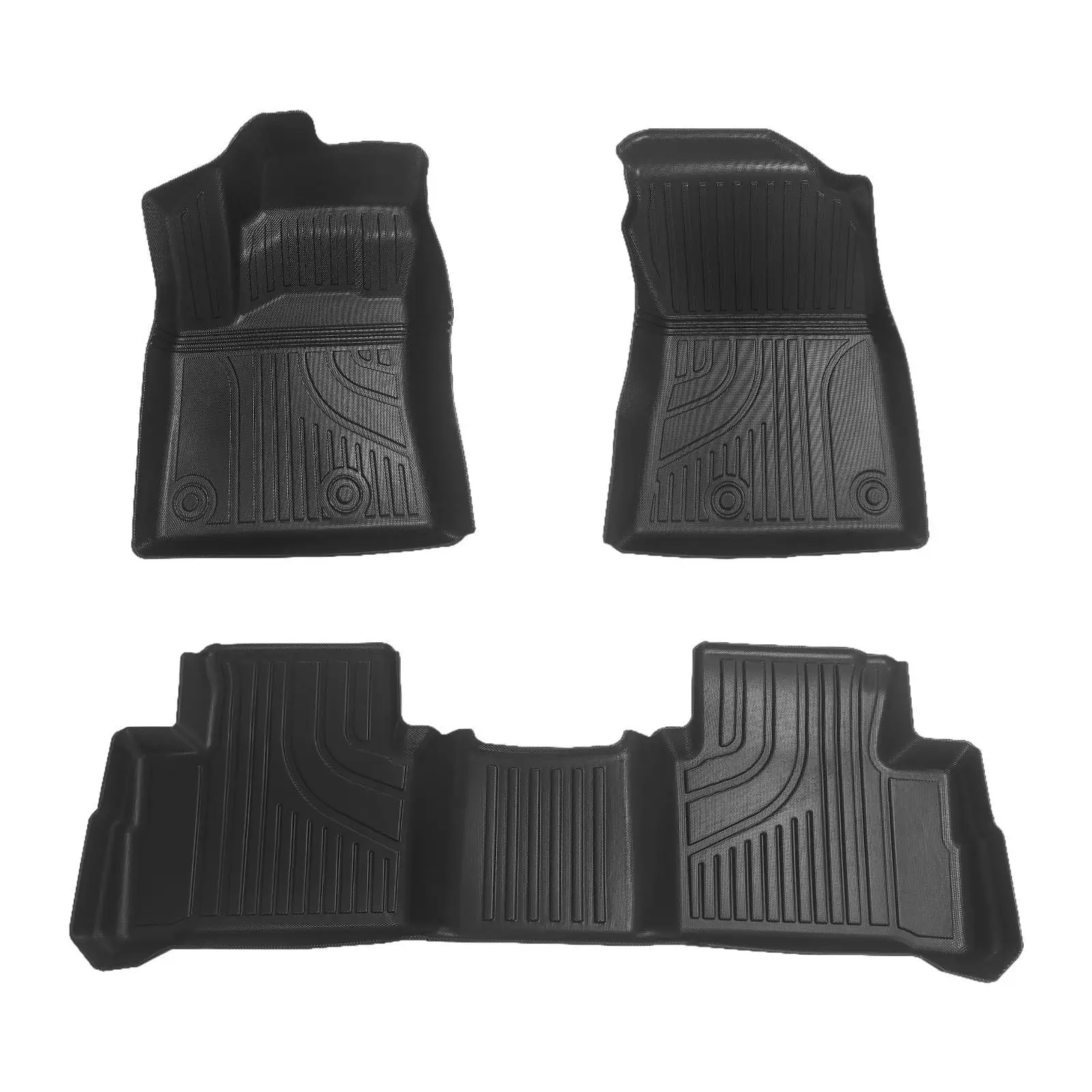

3Pcs Car Floor Mats Easy to Clean Waterproof Carpet for Dongfeng Nissan 2023 to 2024 Qashqai Attachment Easy Installation
