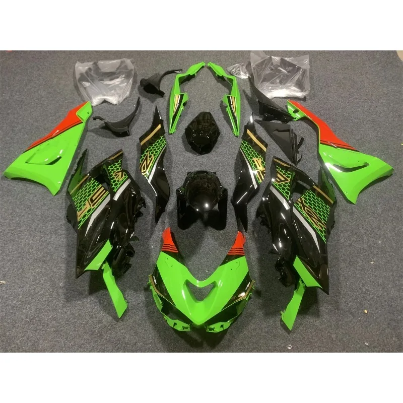 

AA/4Gifts New ABS Motorcycle Fairings kit Fit For Kawasaki ZX-6R 636 19 20 21 22 23 24 2019 2020 2021 2022 2023 2024 Red Green