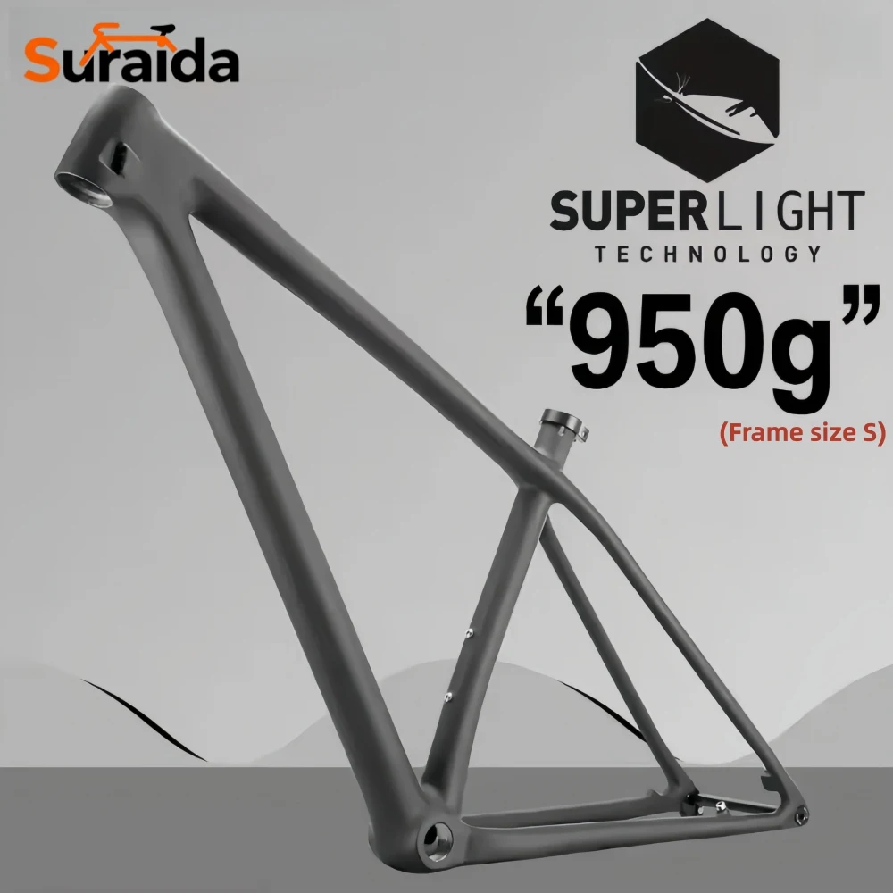 2026 New T1100 148*12 Ultralight Carbon Bountain Bike Frame Fits 29ER Wheels Carbon MTB Bicycle Cross Country Hardtail Hot Sale