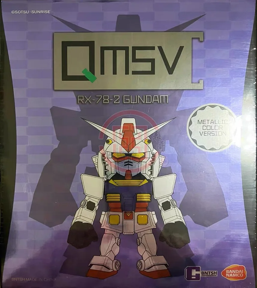 希少 QMSV RX-78-2 ガンダム 600体 会場限定 メタリック カラー BANDAI NAMCO BNTSH QMSV RX-78-2 GUNDAM METALLIC COLOR VERSION 20CM