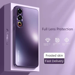 Aluminum Alloy Sandblasted Back Plate Phone Case Cover For MEIZU 21 Pro 21 Note Cases Metal Camera Protective Back Cover Cases