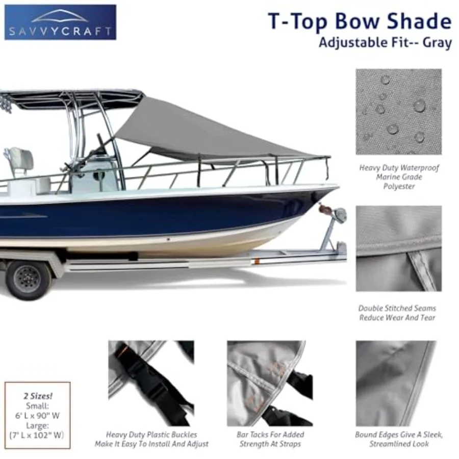 TTop القوس الظل الأشعة فوق البنفسجية حماية تمديد لمنطقة القوس قارب مع 600D البحرية الصف البوليستر النسيج دائم الشمس الظل الحل ل #2