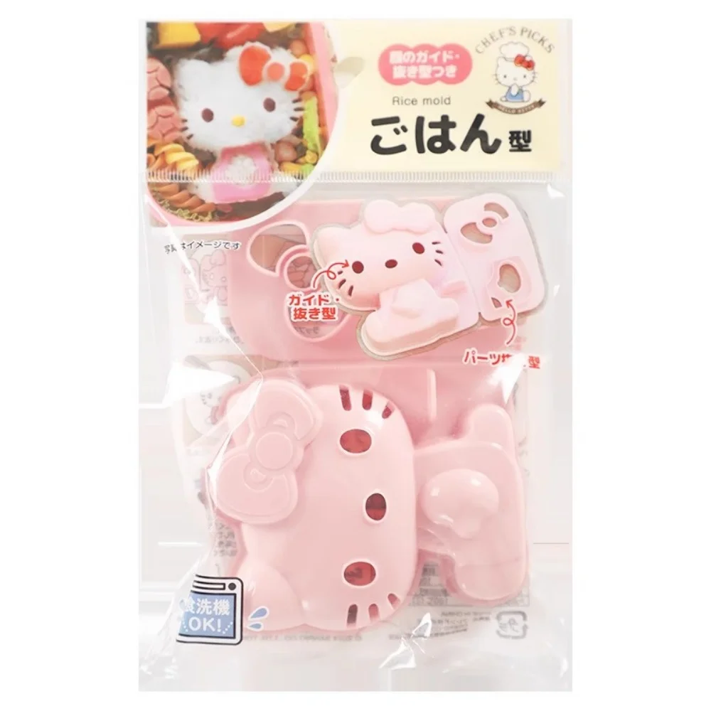 Sanrio Hello Kitty Stampo per palline di riso Personaggi anime Cinnamoroll Pompompurin Simpatico stampo Bento Gadget da cucina portatili Regali per ragazze