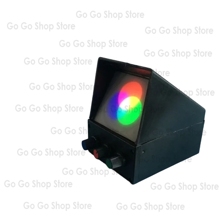 RGB Color Mixing Experiment Kit – Optical Physics Teaching Tool for Red, Green, and Blue Light Synthesis