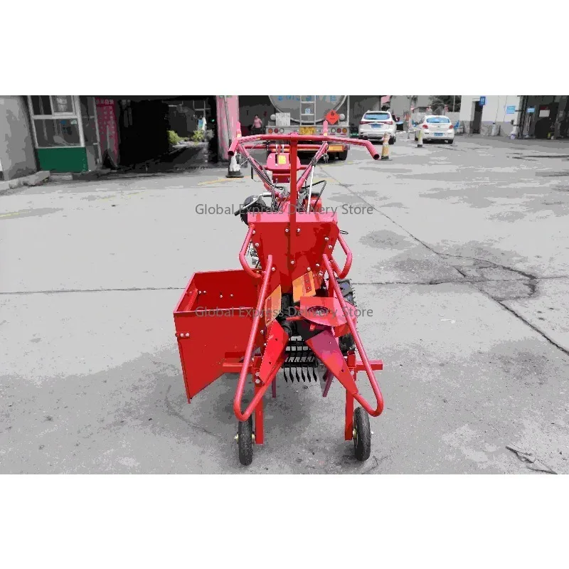 Mini Self-Propelled Corn Combine Harvester Machine for Tractor - Efficient Crop Harvesting Tool