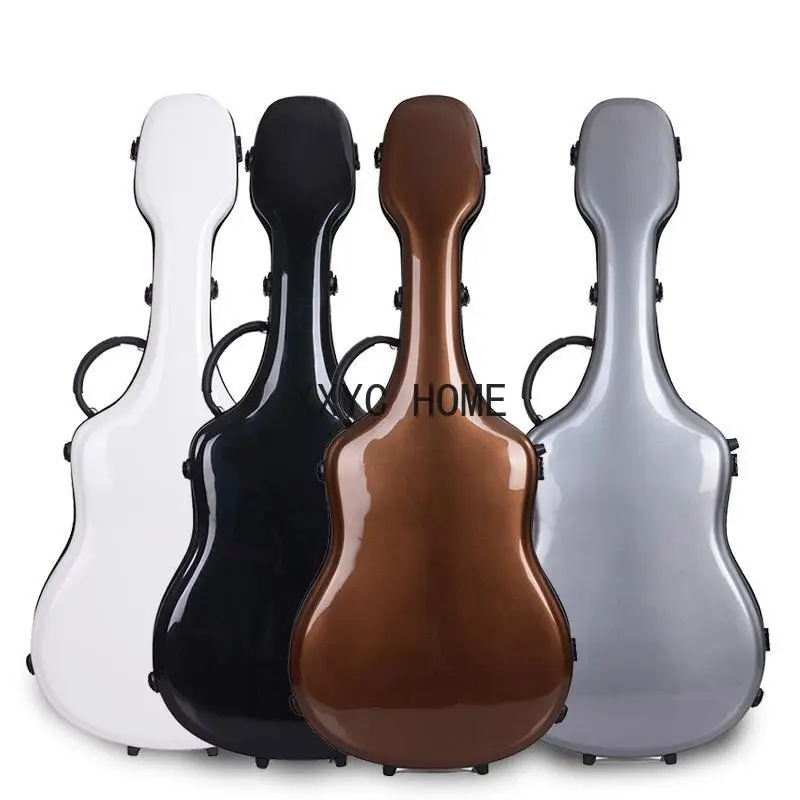 

Glass Steel Acoustic Guitar Case Bagguitar Straps Backpack Case Cover Full Size Guitar Bag 40/41 Inch