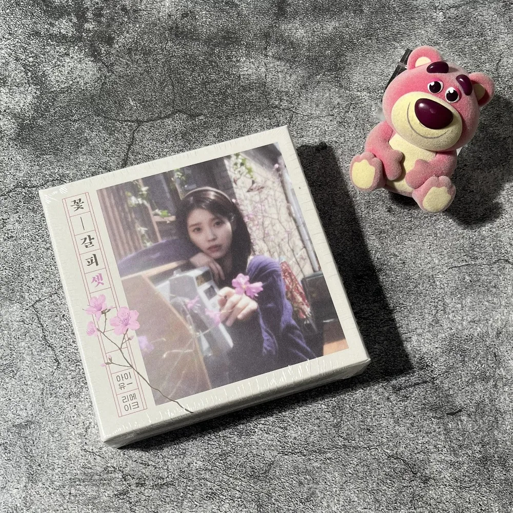 

IU Lee Ji Eun A Flower Закладка Pt.3 EP CD + фотокарточка + товары - K-Pop | Ностальгические мелодии в стиле ретро для повседневного и коллекции