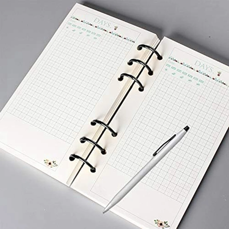 10 Piece 3-Rings Book Rings Metal Loose Leaf Binder Rings Binding Metal DIY Photo Album/Notebook/Round Circle Calendar