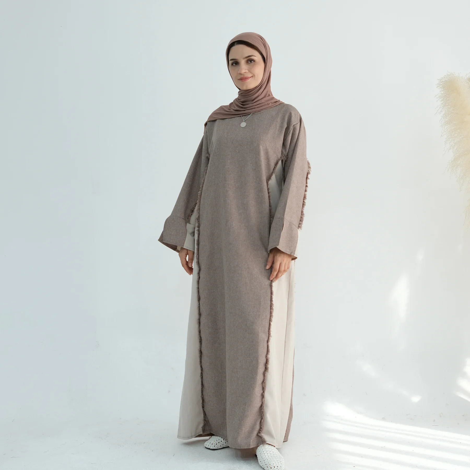 Ramadan gland Abayas pour femmes musulman Maxi Robe dubaï caftan turquie Robe Islam vêtements arabe Caftan Marocain Femme robes