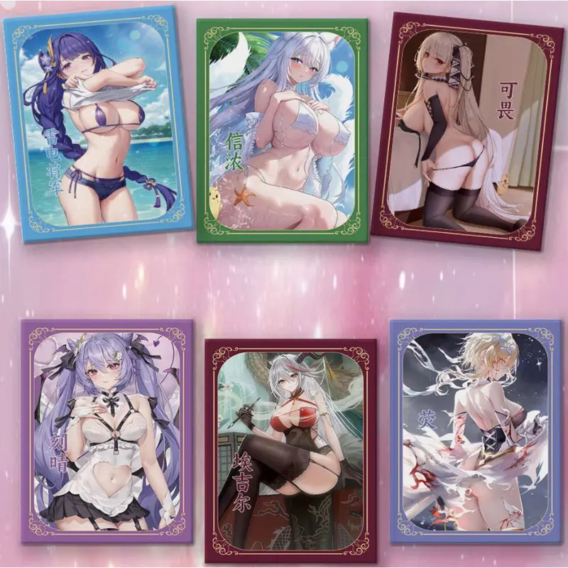 2024Newest Youwu Girl 3 Bullet Collection Card Goddess Story Waifu Booster Box ACG CCG TCG Doujin Toys Chrismas Hobbies Gift