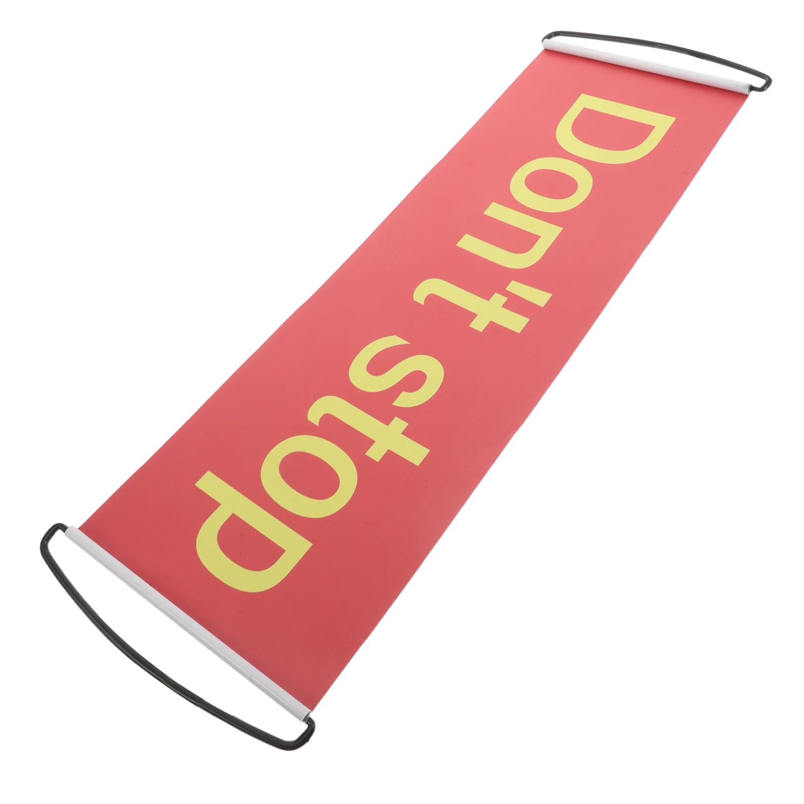 

Automatic Retractable Roll Up Banner Portable Durable Interactive Cheering Prop Party Banner for Birthdays Weddings Concerts
