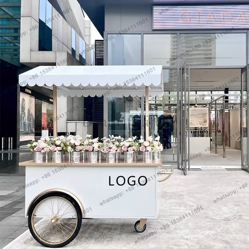 Factory Direct Multifunctional decorative float stall mobile coffee event exhibition field exhibition car