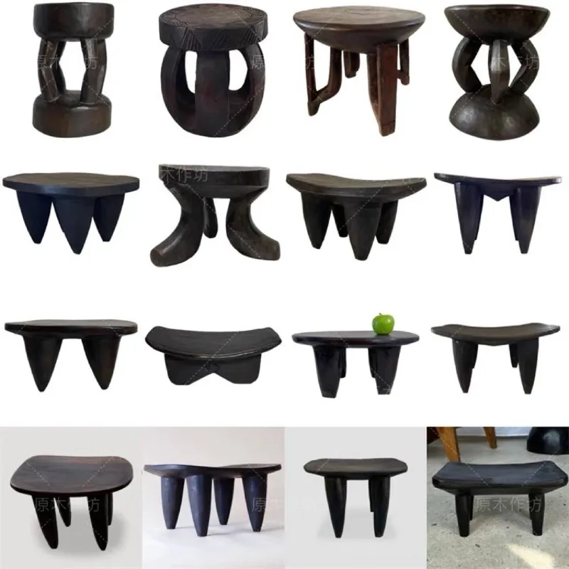 ابتكار الخشب بالكامل الأصلي وابي سابي تصميم كلاسيكي لطاولة القهوة الإبداعية لغرفة المعيشة B & B #3