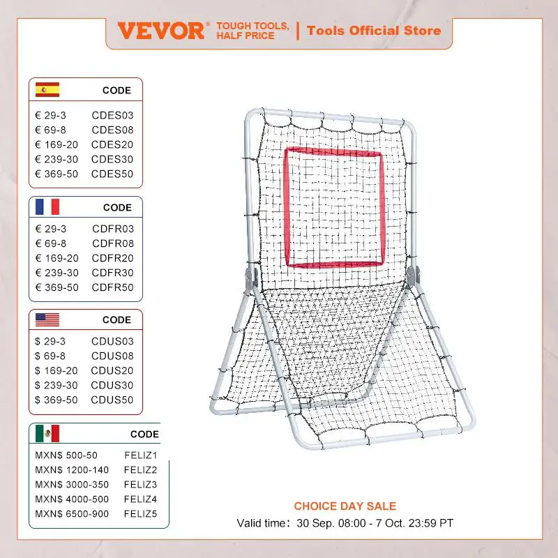 

VEVOR бейсбол и софтбол Rebounder Net 3,5x6 футов PitchBack Бейсбол Pitchback гнездо Softball PitchBack Net Fielding тренажер