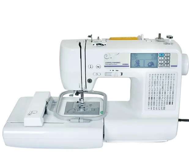 

JK890 Home Industrial Use USB Supported Computerized Embroidery Machine 75 Patterns High-Speed Automatic Motor Manual Household